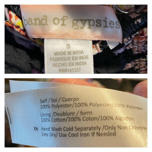 Revolve Floral Wide Leg Strapless Jumpsuit - Picture 14 of 14